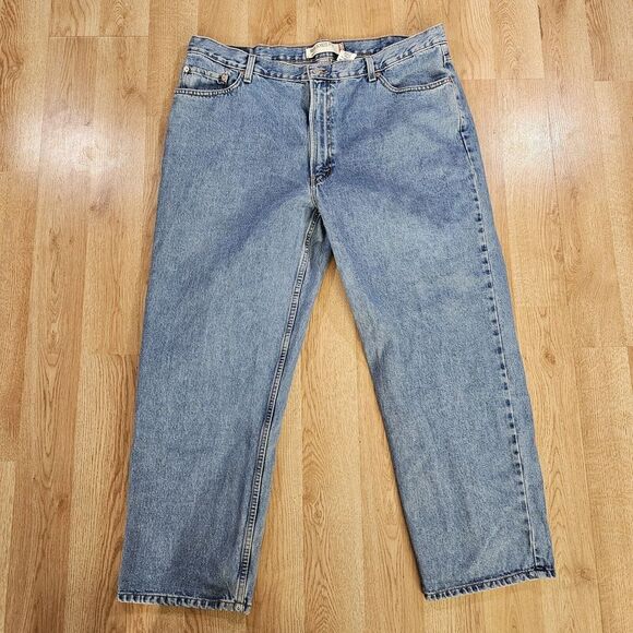 Levi's 550 Jeans Men's ‎ 44x30 in Straight Regular Relaxed Fit Blue Cotton Y2k - Picture 1 of 11